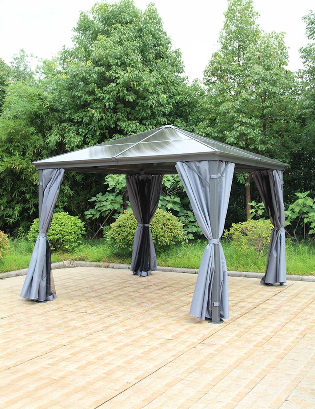 Lugano 3m x 3m Square Gazebo