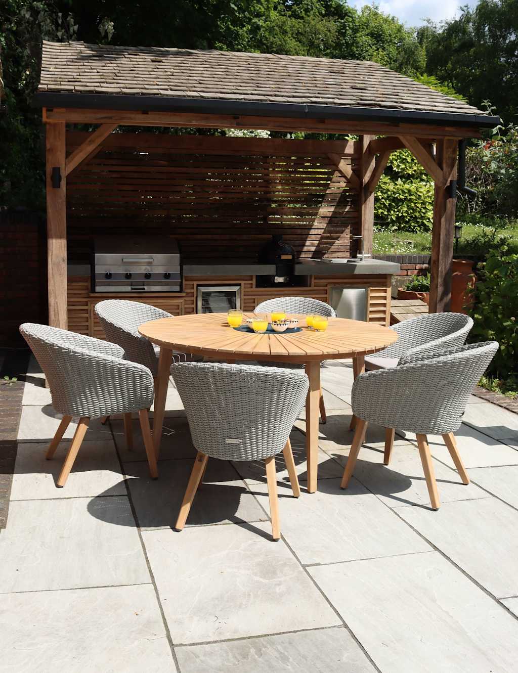 Roma 6 Seater Dining Set