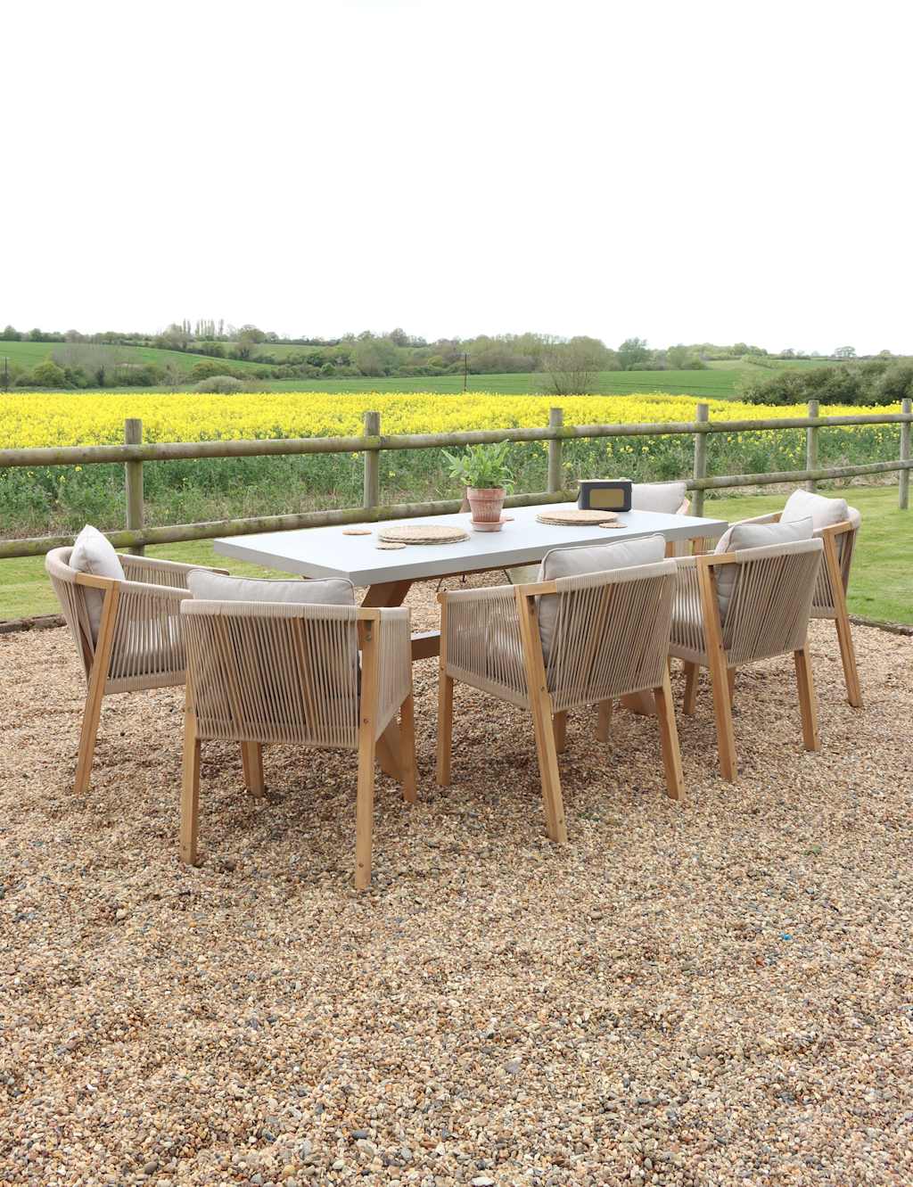 Luna 6 Seater Dining Set