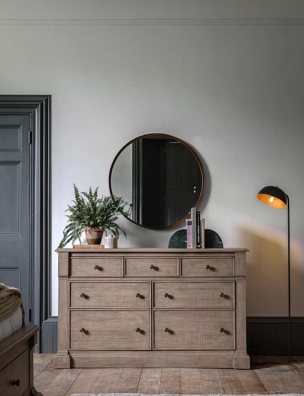 Gallery Direct Vancouver 7 Drawer Chest - Natural - Available at M&S