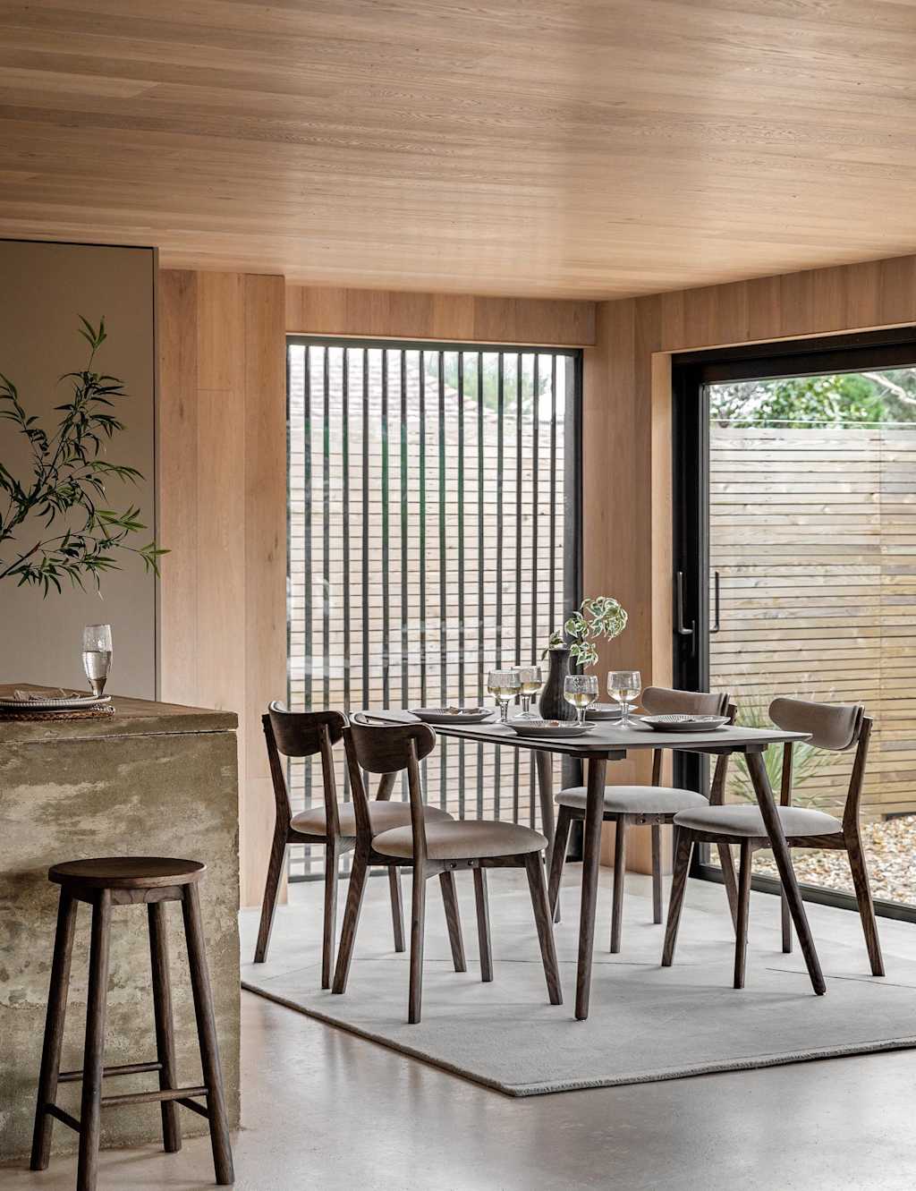 Gallery Direct Hatfield 4 Seater Dining Table - Natural - Available at M&S