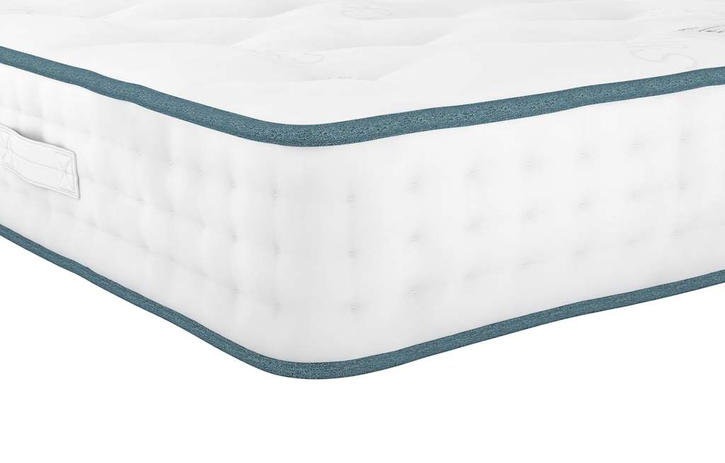 M&S 3500 British Wool Pocket Spring Firm Mattress White
