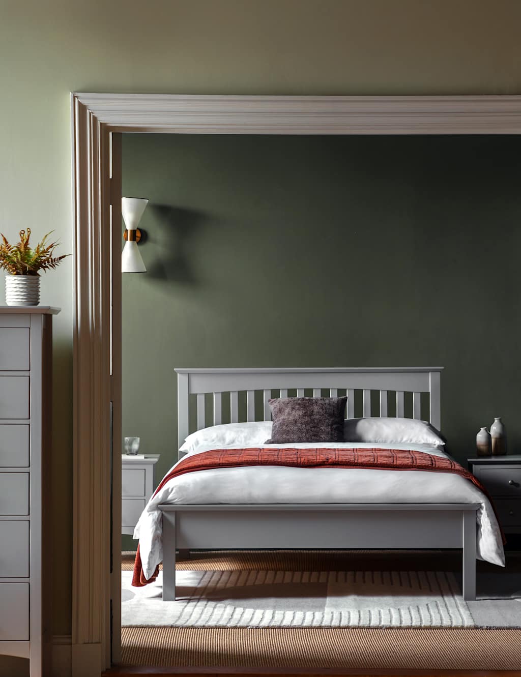 Gallery Direct Hastings Grey 5ft Bed - King Size (5 ft) - Available at M&S