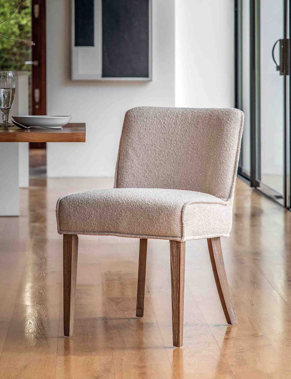 Gallery Direct Set of 2 Tarnby Dining Chairs - Beige Mix - Available at M&S