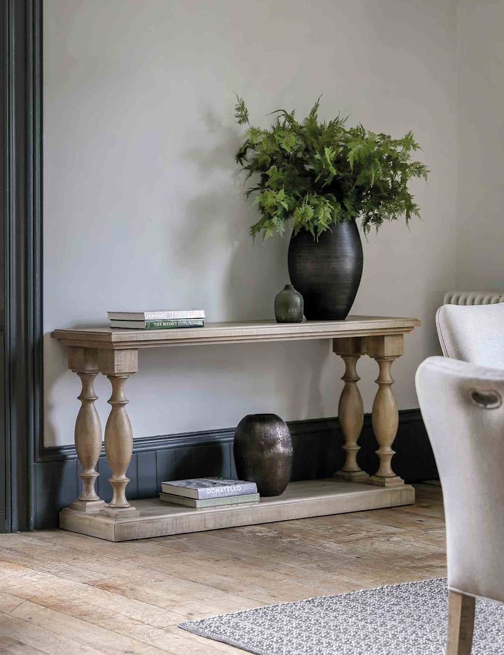 Gallery Direct Vancouver Console Table - Natural - Available at M&S