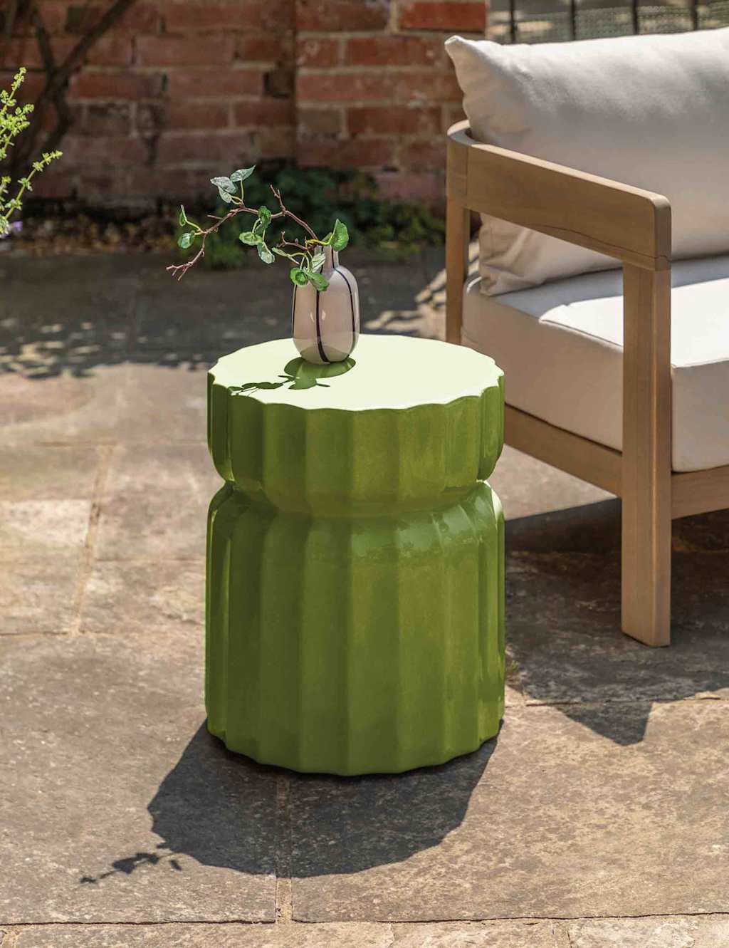 Image of Gallery Direct Cirella Outdoor Side Table&hellip;