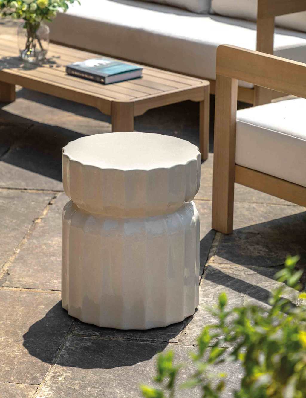 Image of Gallery Direct Cirella Outdoor Side Table&hellip;