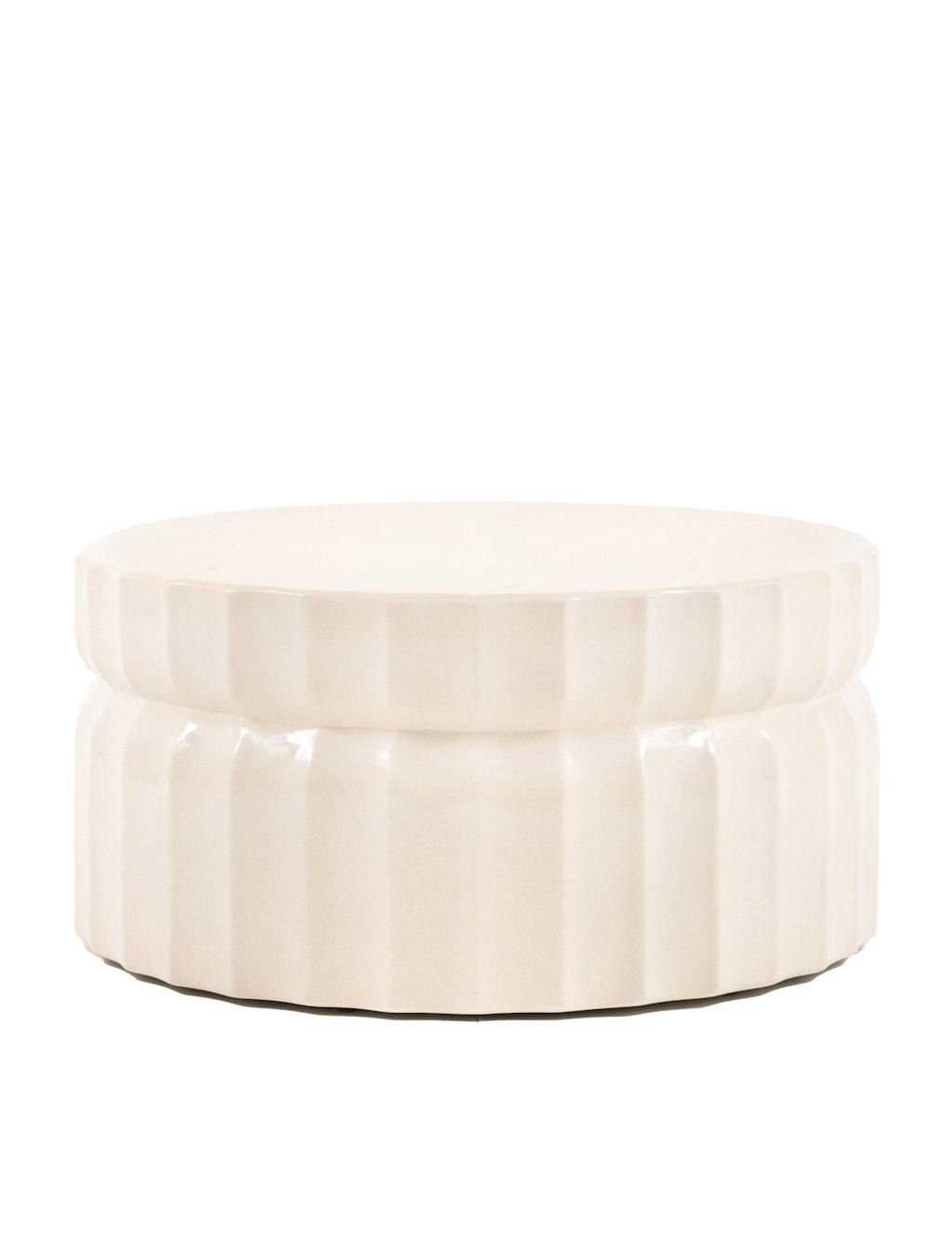 Gallery Direct Cirella Outdoor Coffee Table - Cream - Available at M&S
