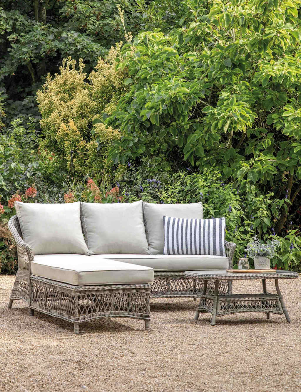 Image of Gallery Direct Menton Lounge Set Grey