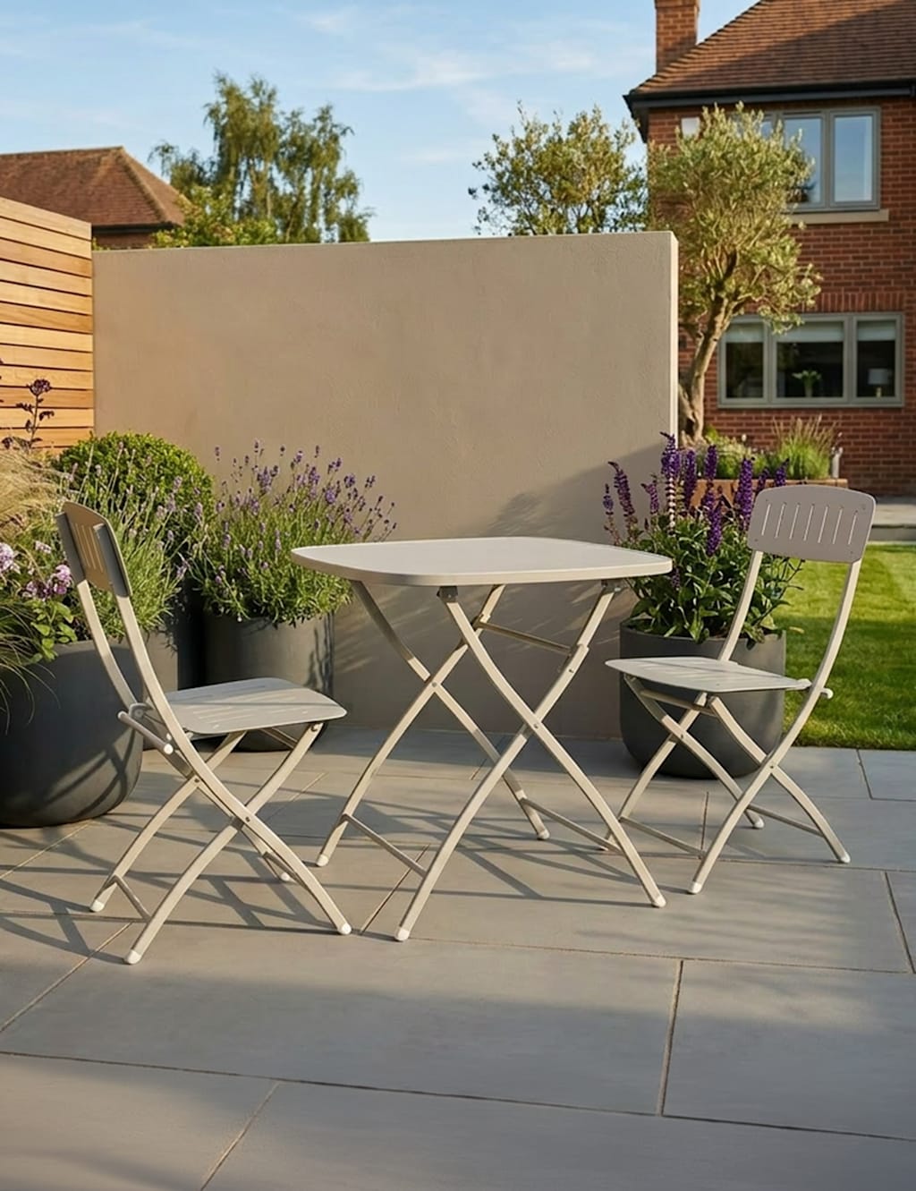 Image of Royalcraft Venice Square Bistro Set 70cm&hellip;
