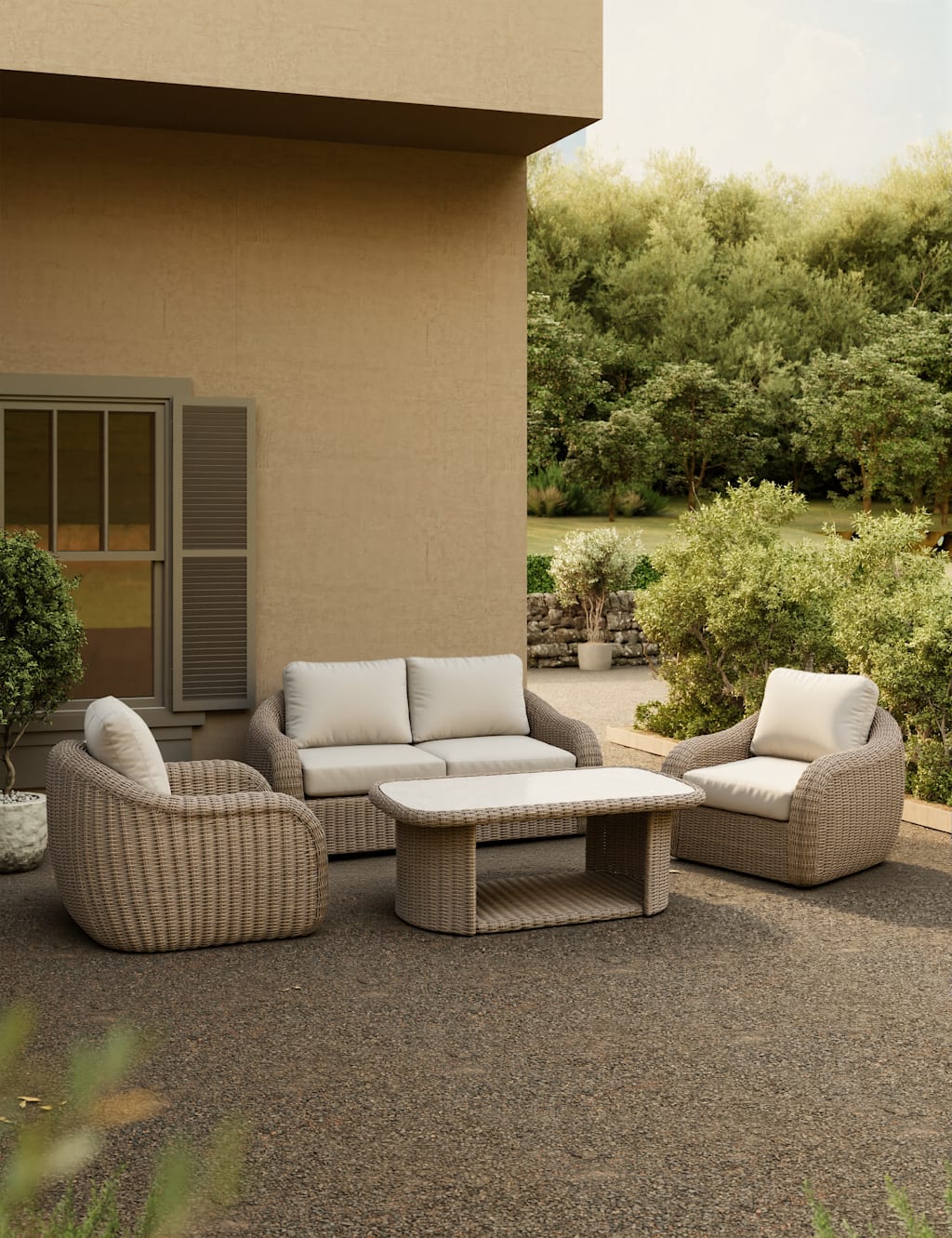 Image of Royalcraft BORA 4 Seater Rattan Lounge&hellip;