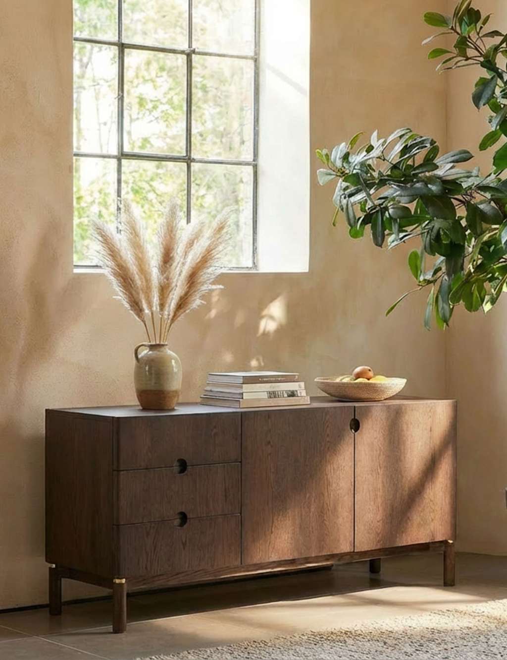 Royalcraft Arka Large Sideboard - Natural - Available at M&S