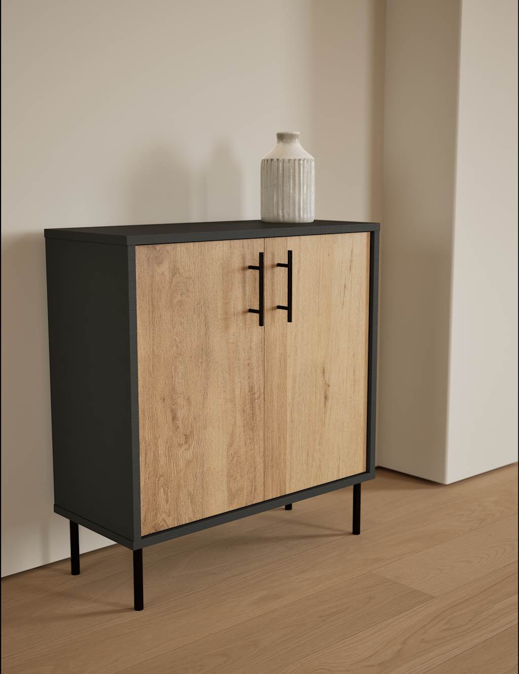 Gallery Direct Holt 2 Door Sideboard - Natural Mix - Available at M&S