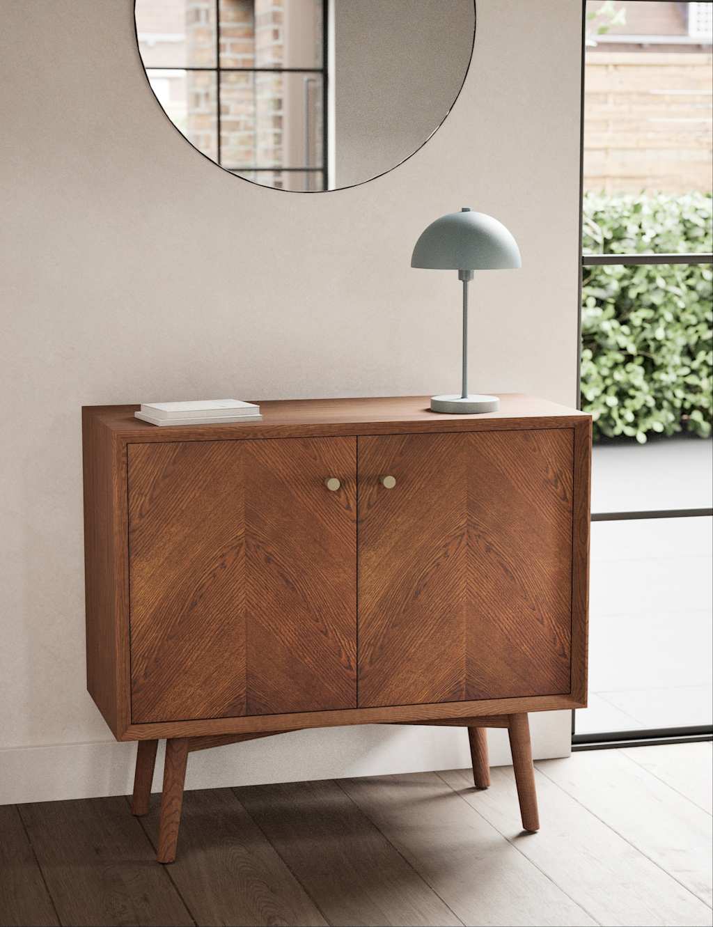 Gallery Direct Monroe 2 Door Sideboard - Natural - Available at M&S