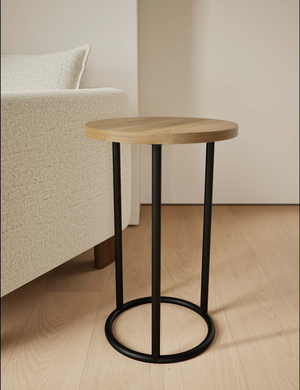 Gallery Direct Holt Side Table - Natural Mix - Available at M&S