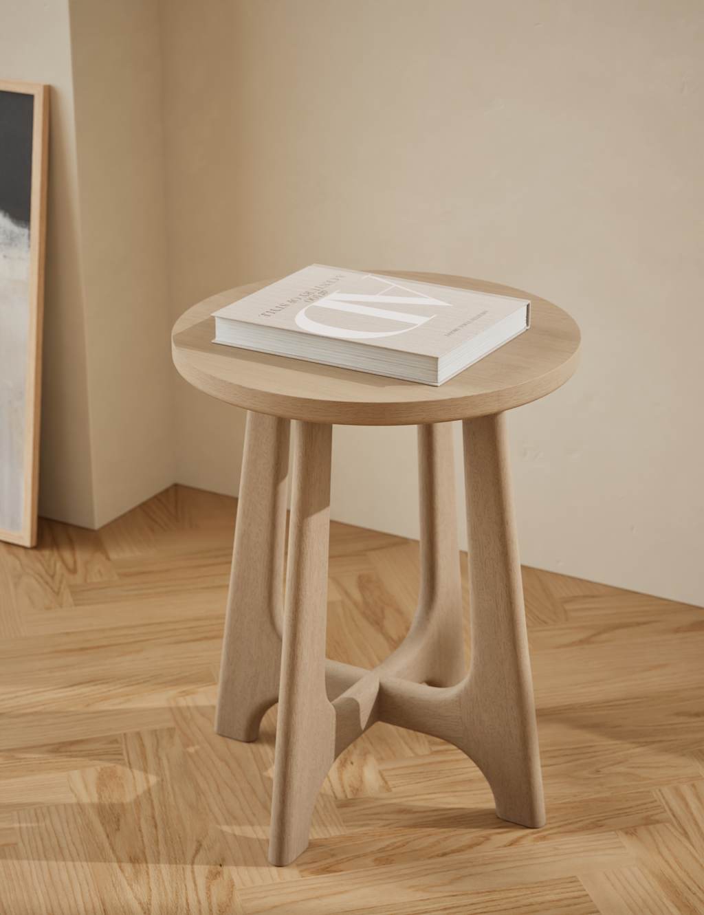 Gallery Direct Oslo Side Table - Natural - Available at M&S