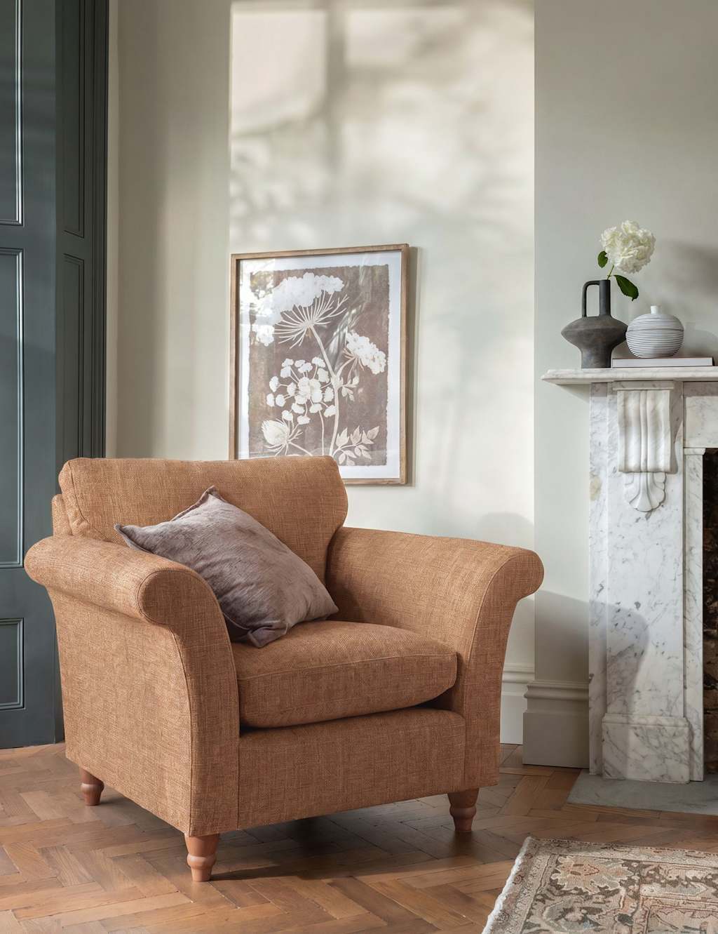 Barker And Stonehouse Amelie Armchair - Brown - Available at M&S