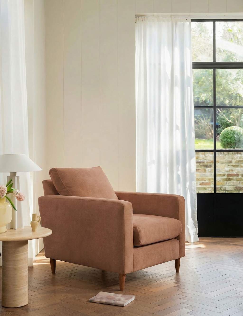 Barker And Stonehouse Todd Armchair - Pink - Available at M&S