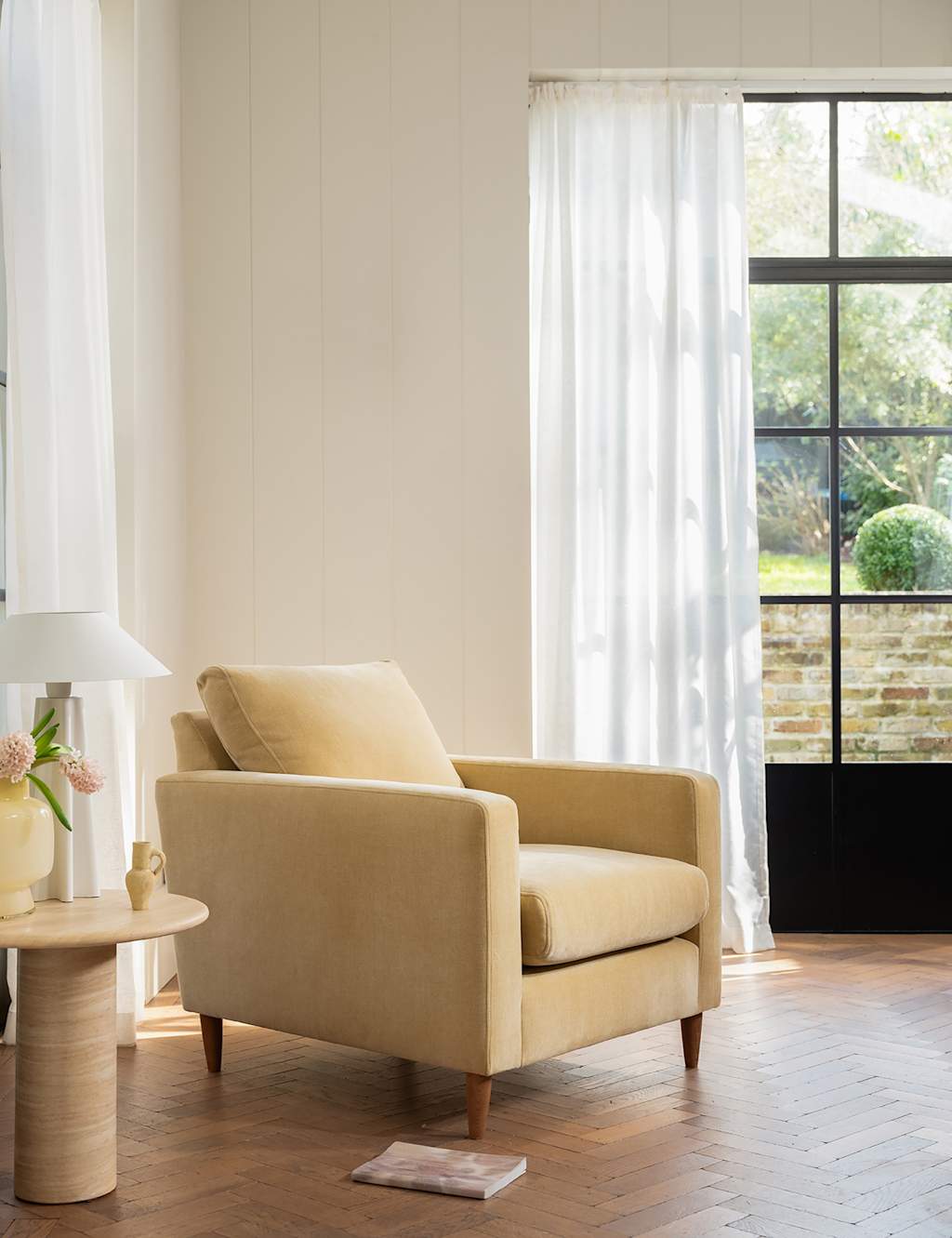 Barker And Stonehouse Todd Armchair - Sand - Available at M&S