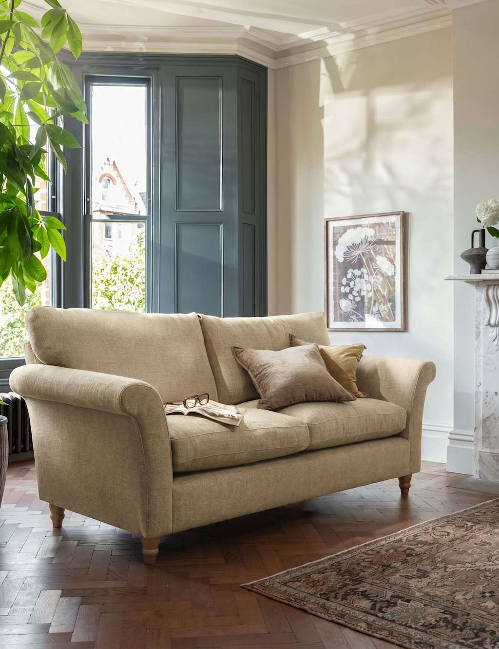 Barker And Stonehouse Amelie Fabric Large 3 Seater Sofa - Available at M&S