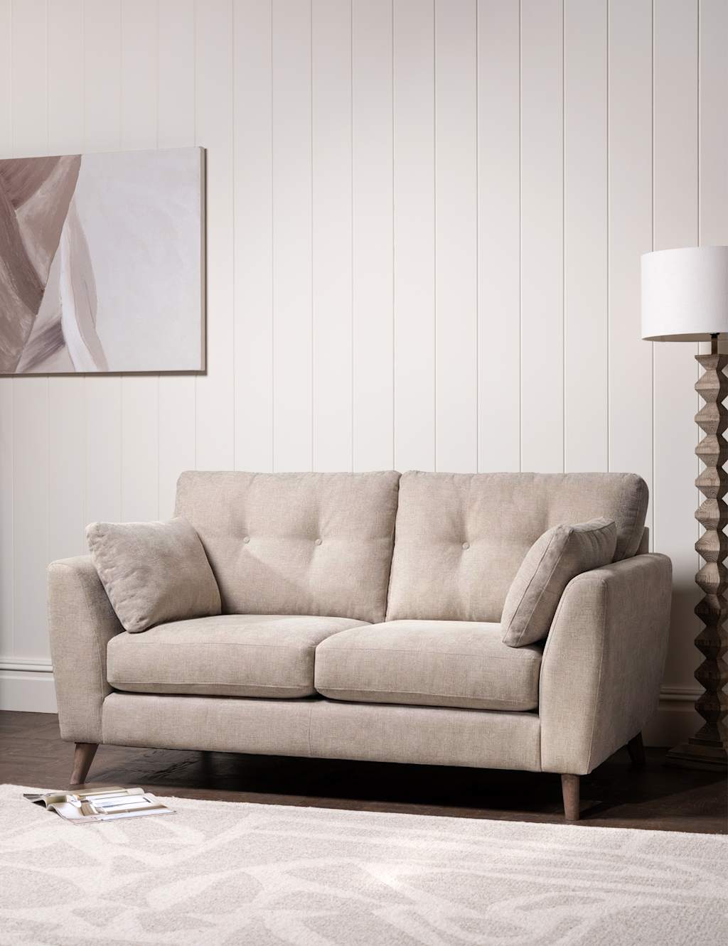 Barker And Stonehouse Ellis Chenille Medium 2 Seater Sofa - Available at M&S
