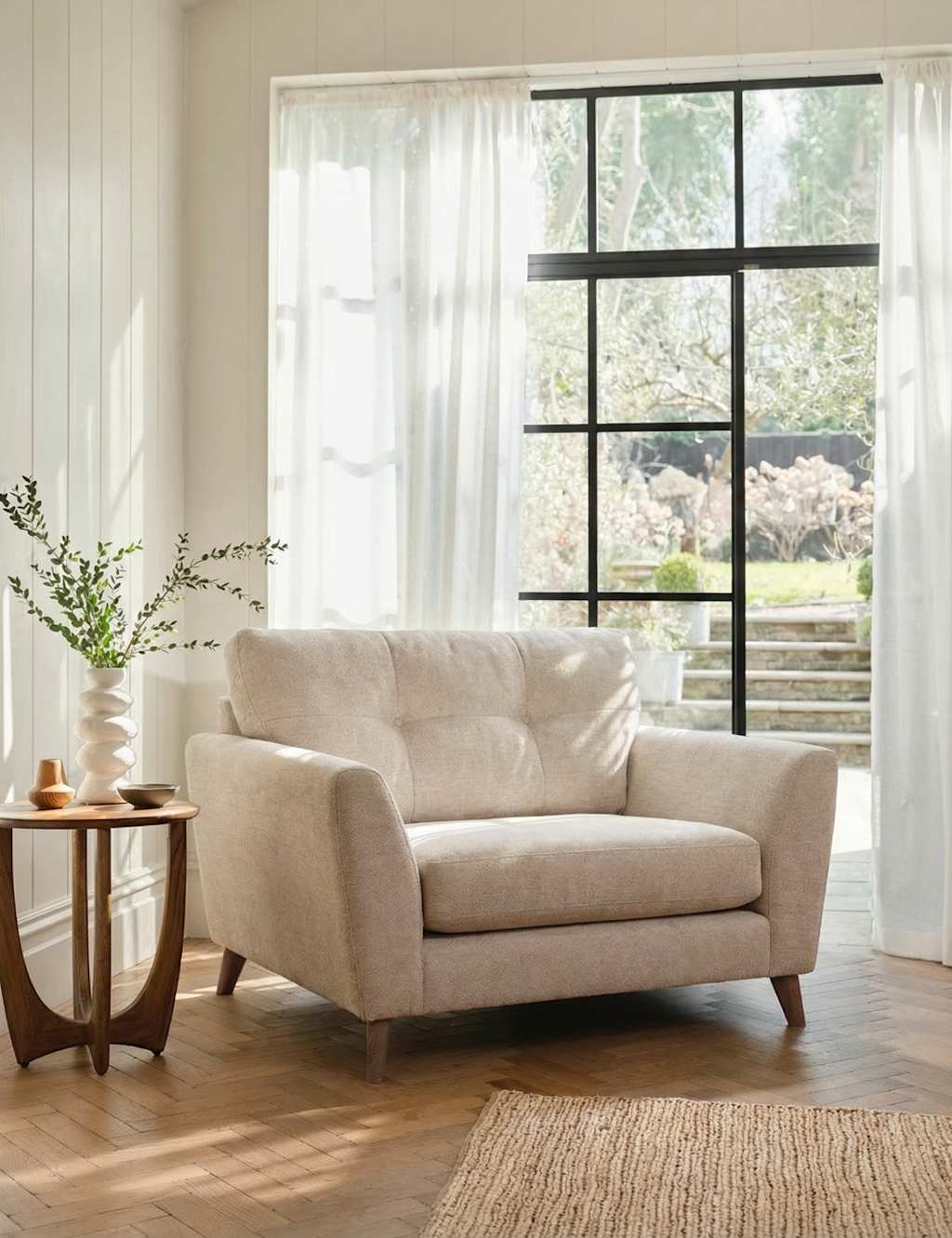 Barker And Stonehouse Ellis Armchair - Putty - Available at M&S