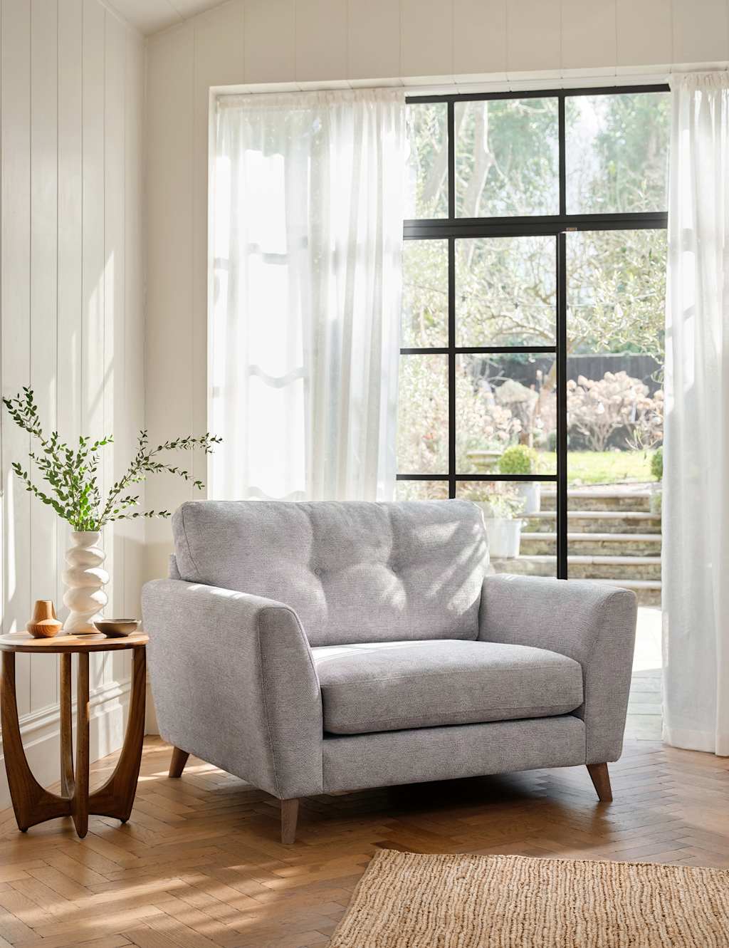 Barker And Stonehouse Ellis Armchair - Grey - Available at M&S