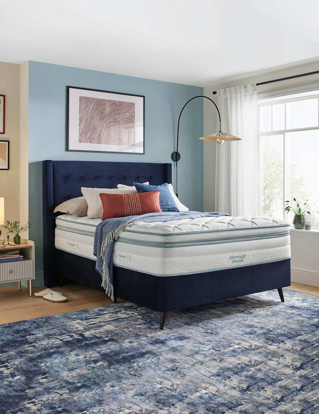 Silentnight UltraGel CoolTouch 3000 Soft Mattress - Single (3 ft) - White - Available at M&S