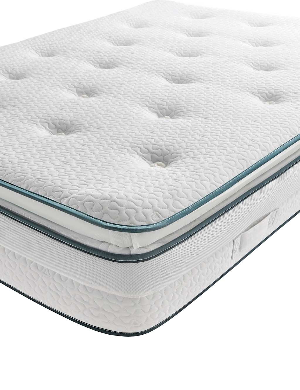 Silentnight UltraGel 1000 Pocket Sprung Pillowtop Mattress - Single (3 ft) - White - Available at M&S