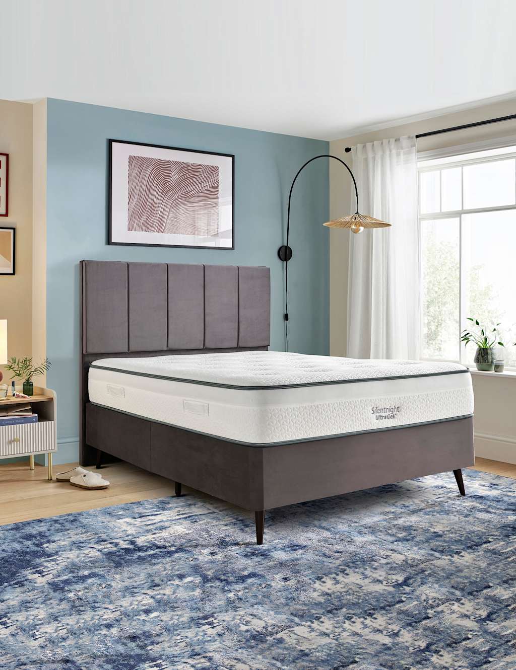 Silentnight UltraGel 1400 Pocket Sprung Mattress - Super King Size (6 ft) - White - Available at M&S