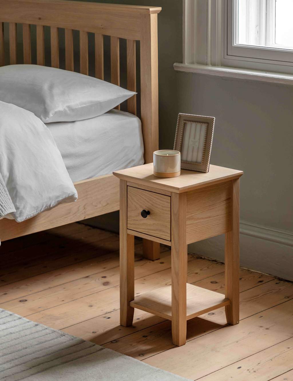 Gallery Direct 2 Pack Rye Small Bedside Tables - Natural - Available at M&S