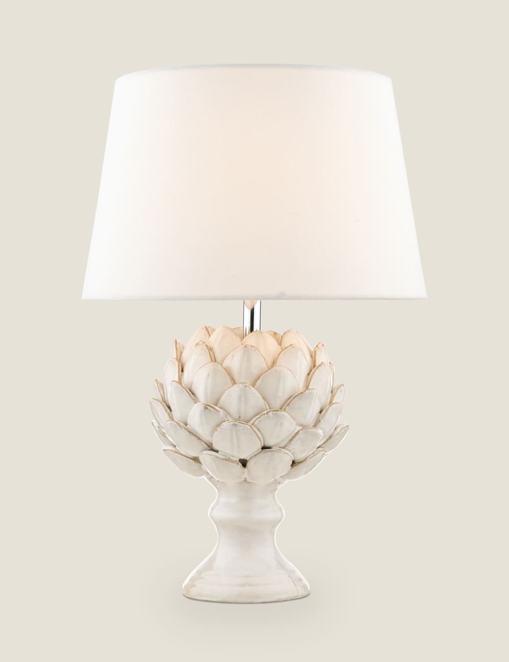 Ceramic Artichoke Table Lamp