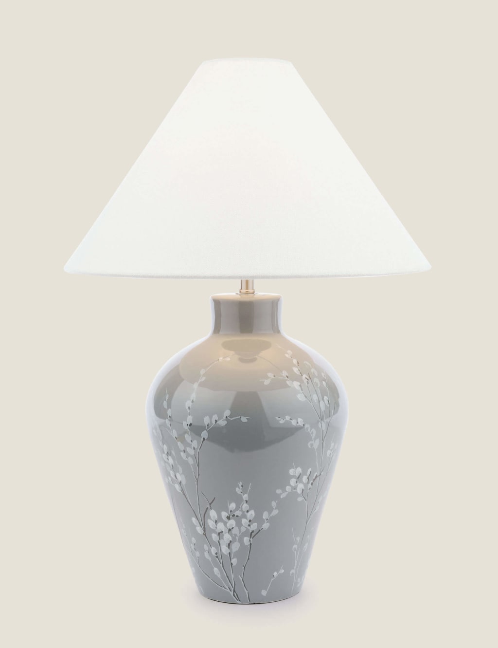 Pussywillow Ceramic Table Lamp