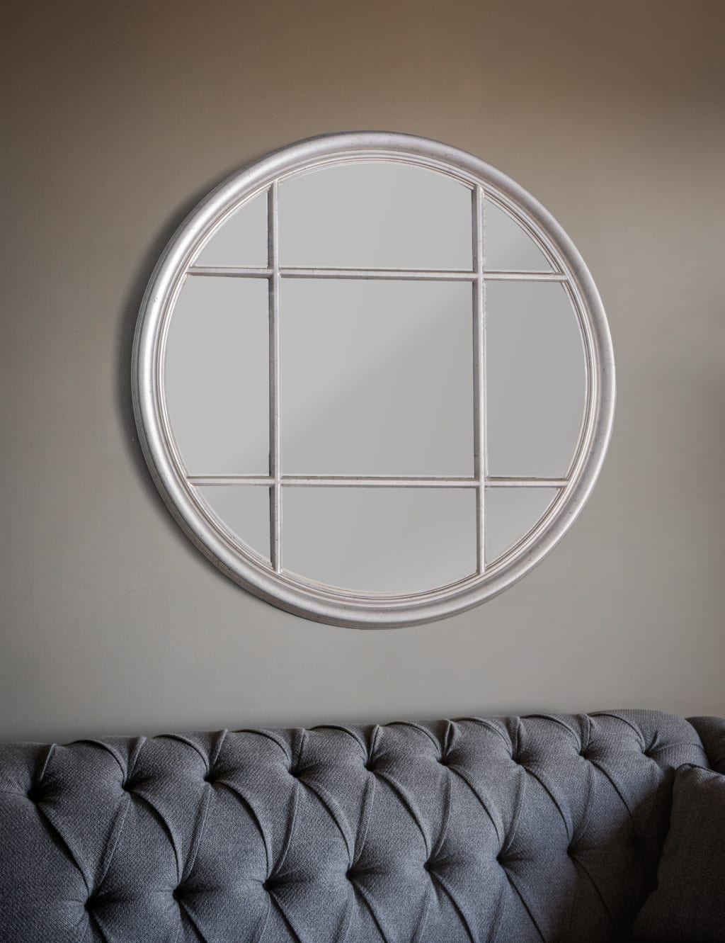 Eccleston Extra Large Round Wall Mirror