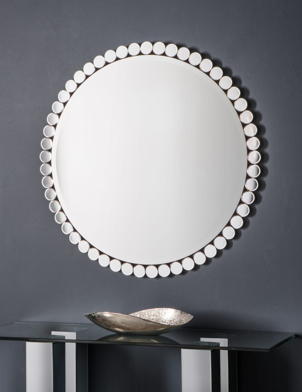 Linz Large Round Wall Mirror