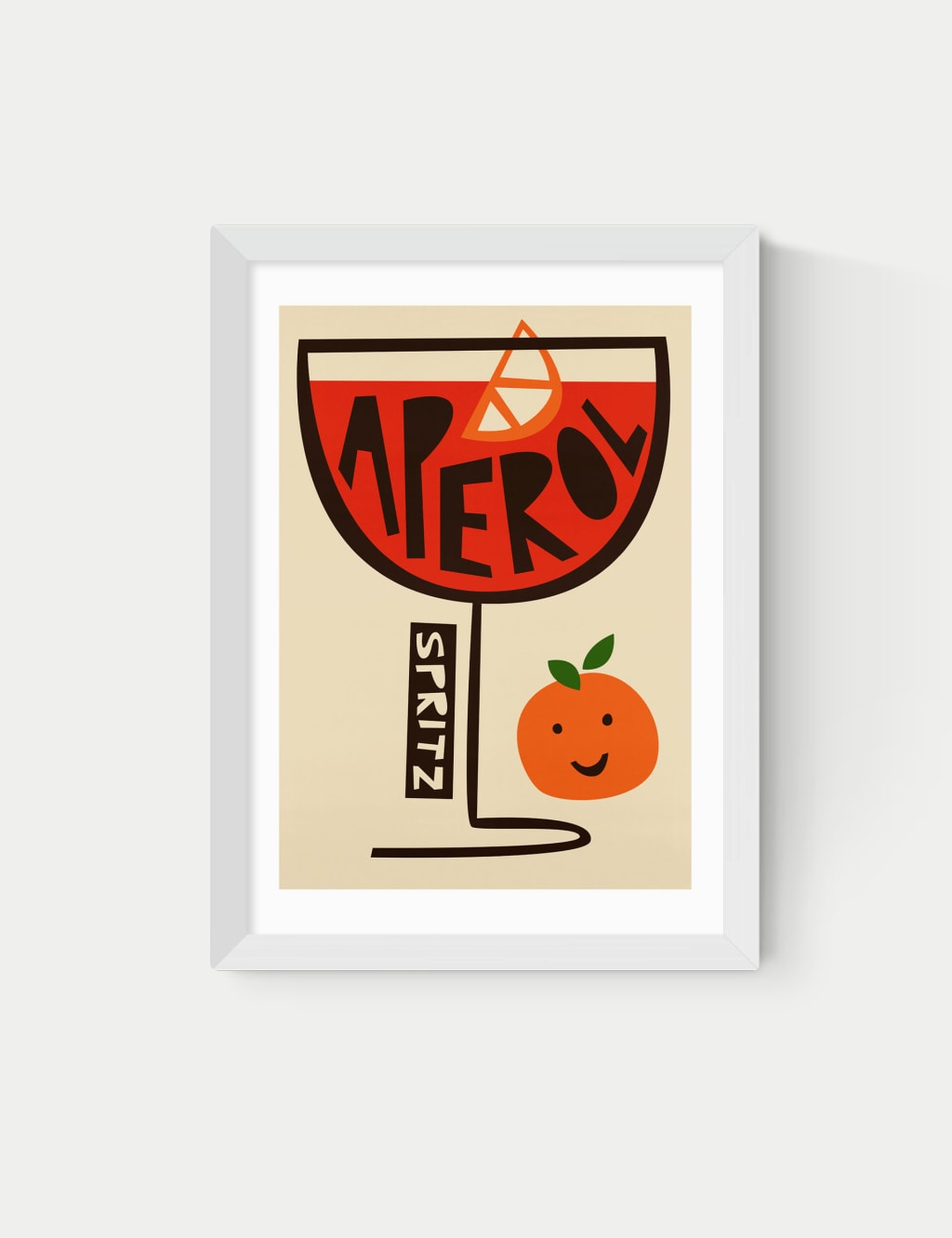 Aperol Spritz Framed Art