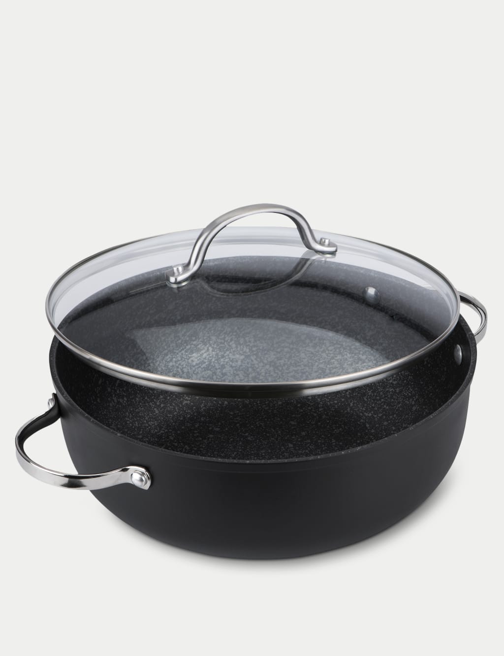 Scratch Guard 28cm Casserole Dish with Lid