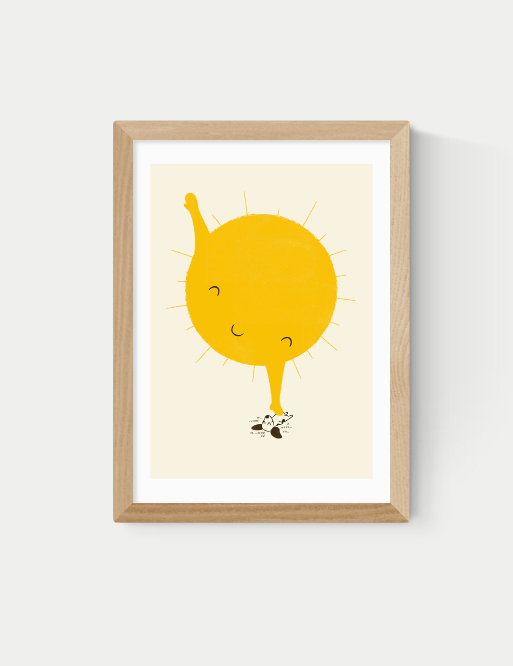 Belly Rub Framed Art