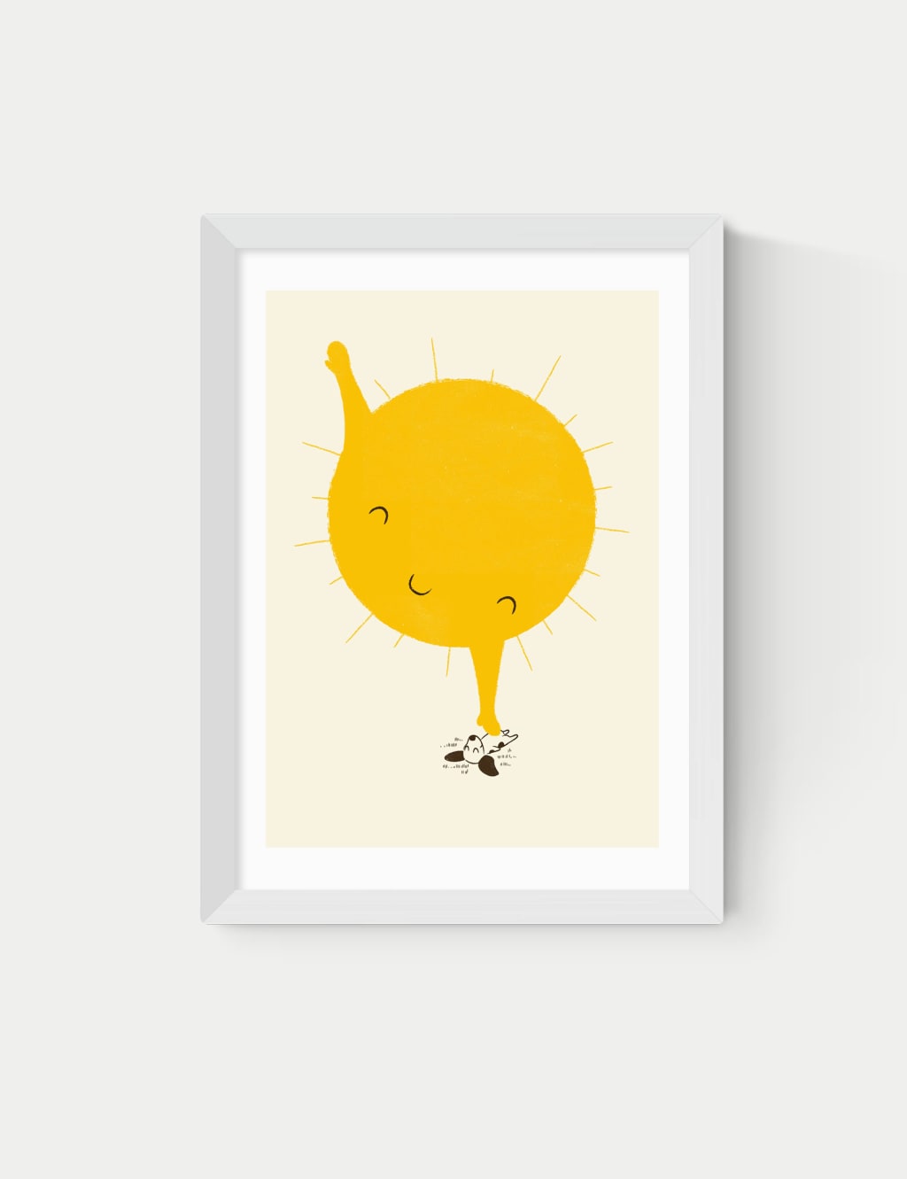 Belly Rub Framed Art