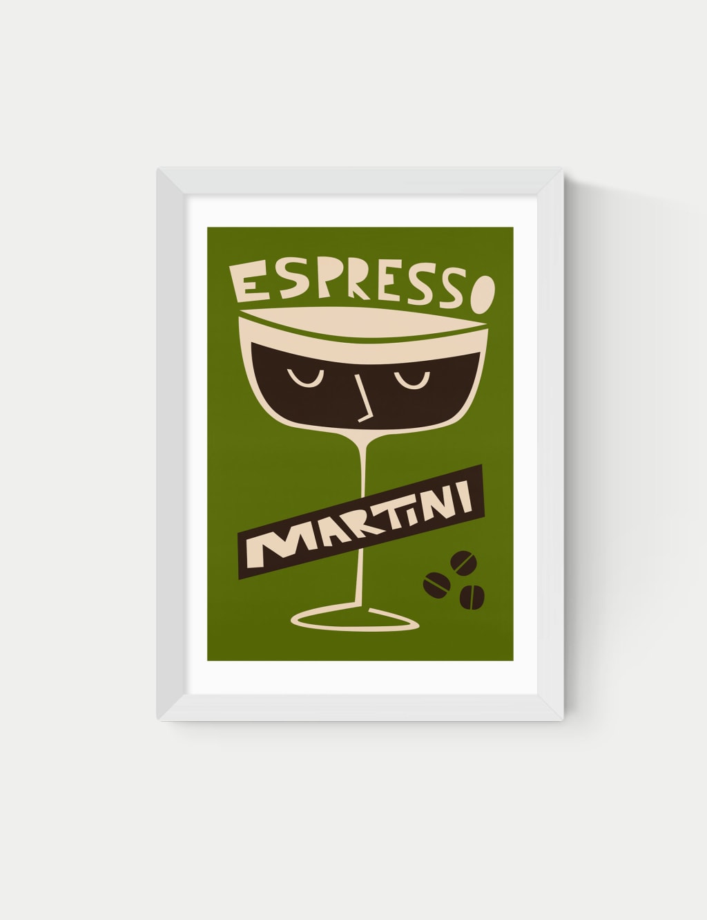 Espresso Martini Framed Art