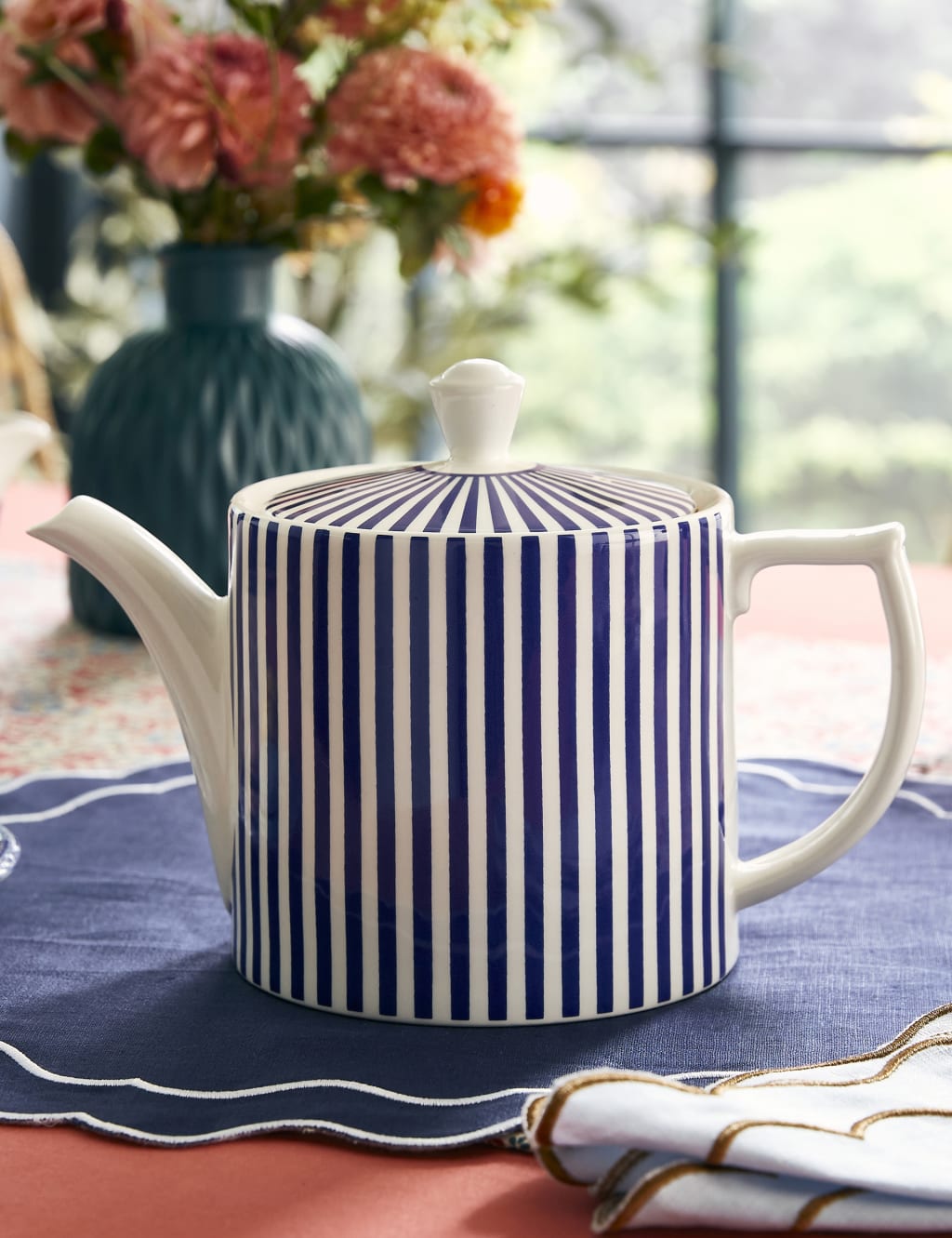 Striped Teapot