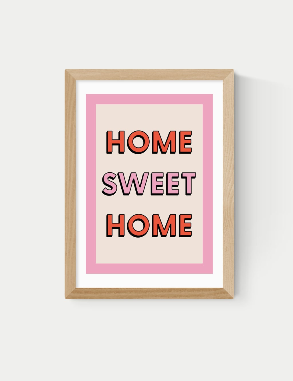 Home Sweet Home Framed Art