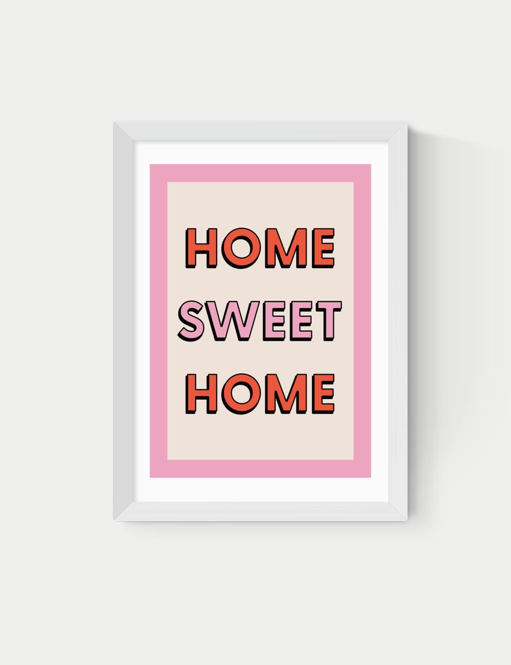 Home Sweet Home Framed Art