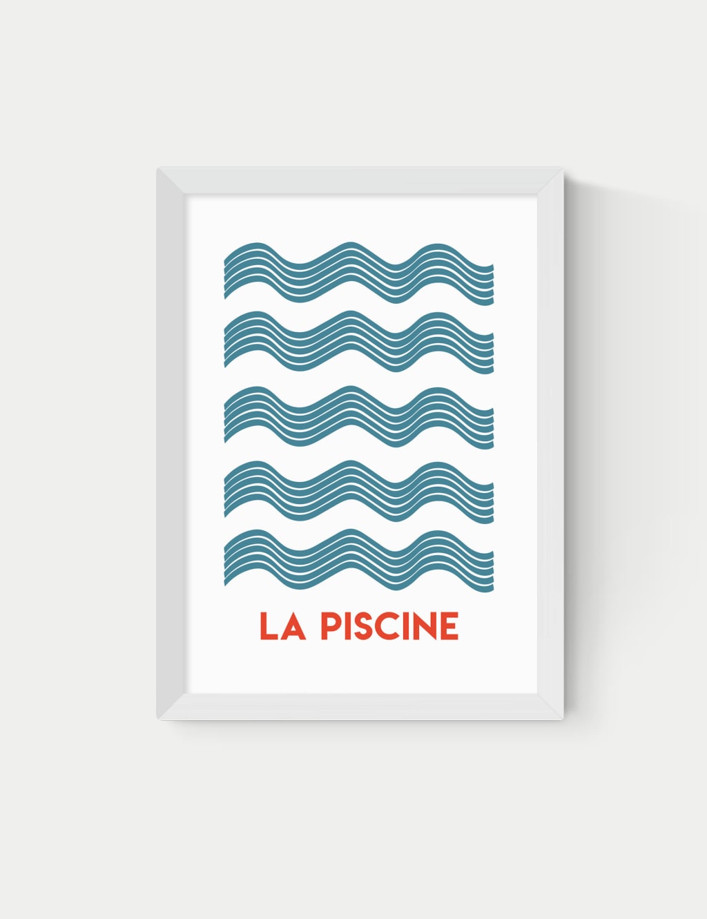 La Piscine Framed Art