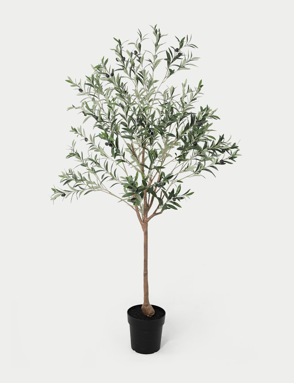 Blooming Artificial 6ft Artificial Olive Tree - Green - Available at M&S