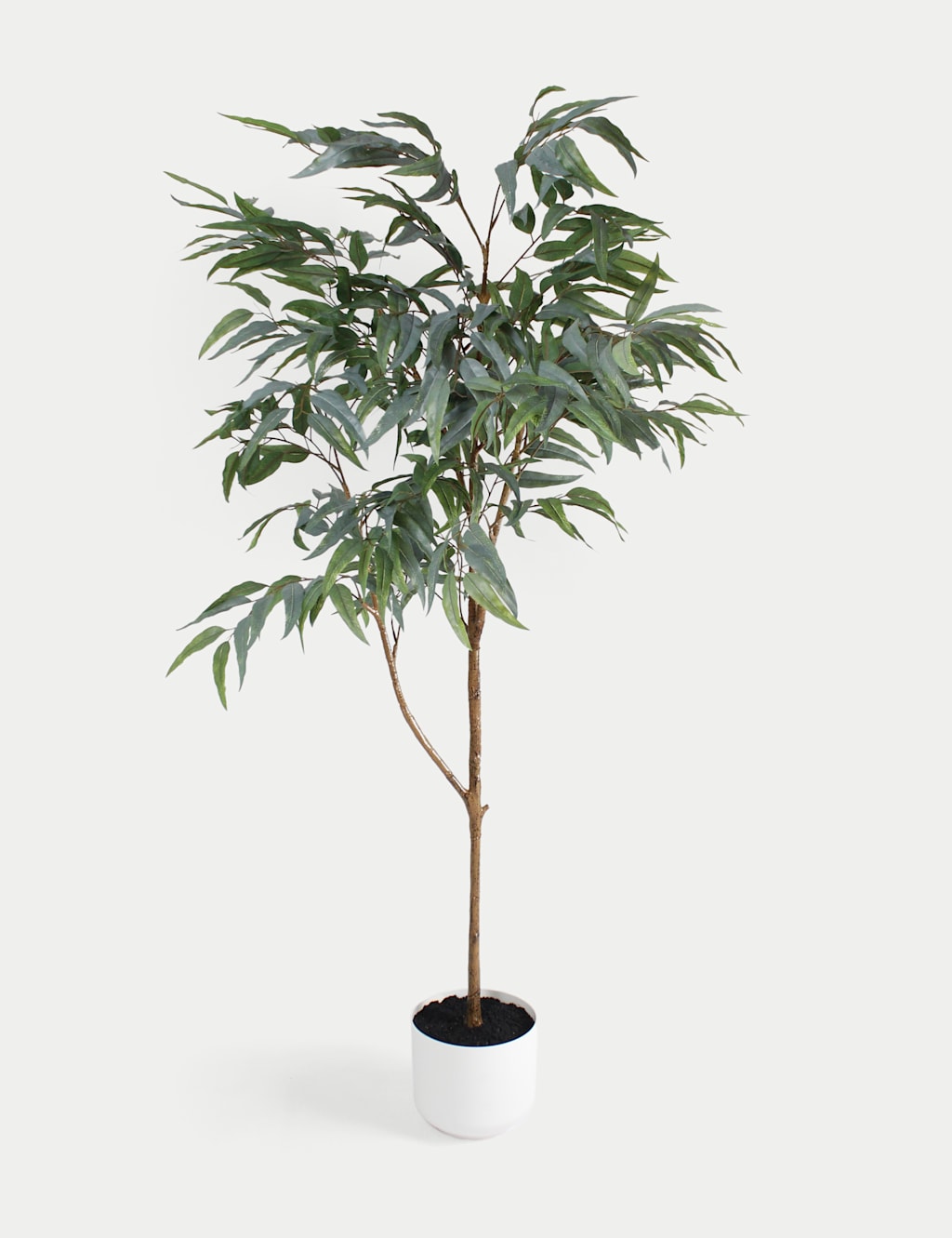 Blooming Artificial 6ft Artificial Blue Gum Eucalyptus Tree - Green - Available at M&S