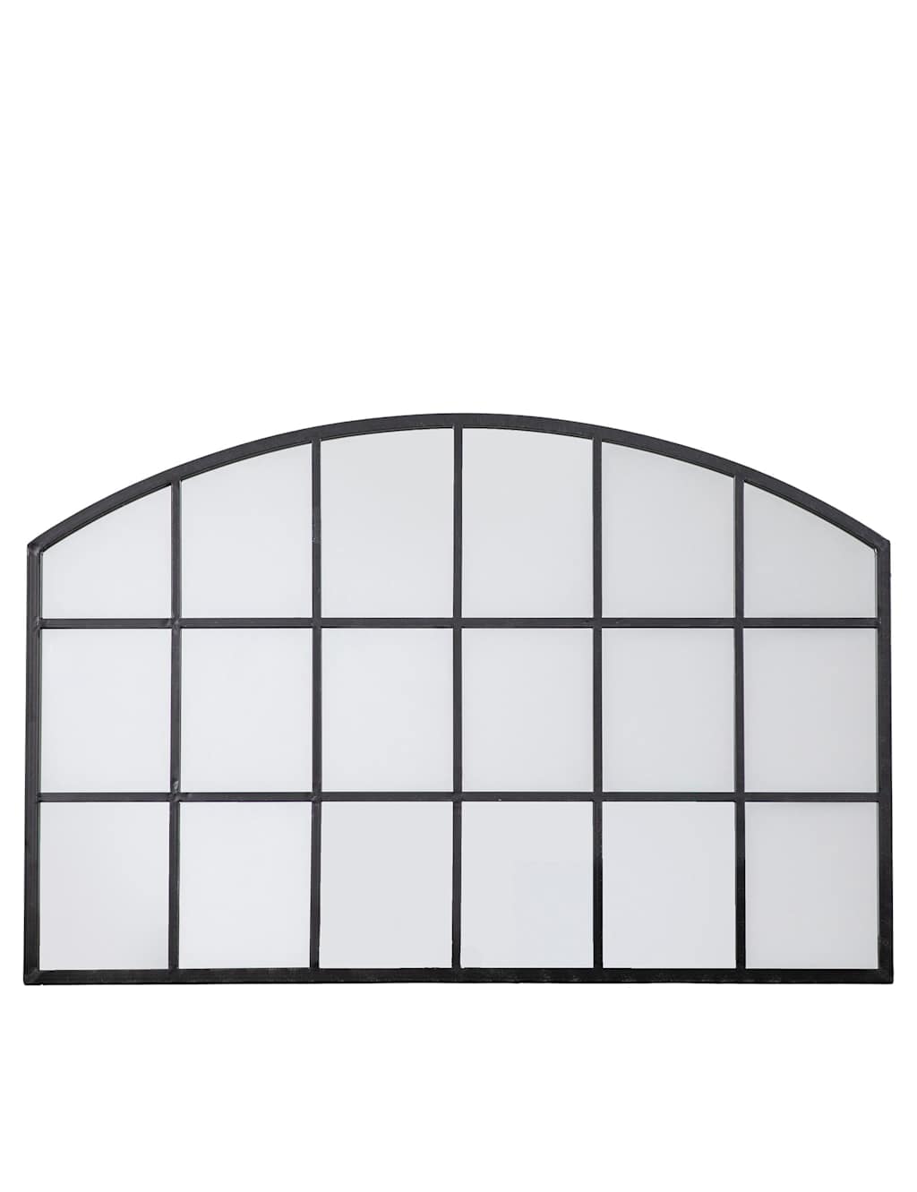 Gallery Home Wingham Arch Large Wall Mirror - Black - Available at M&S