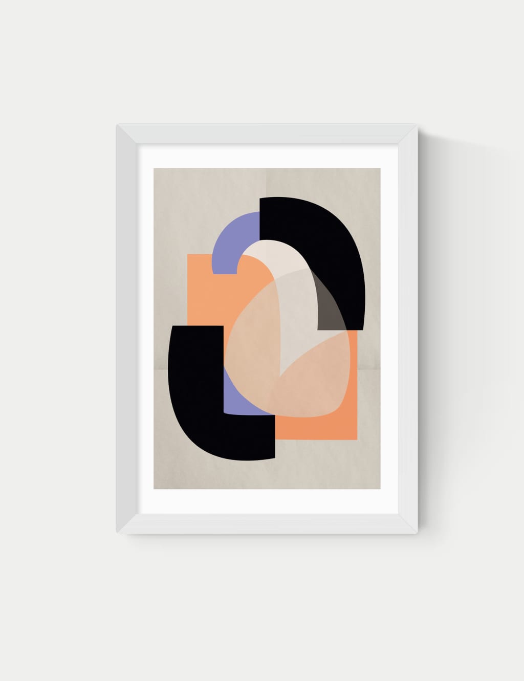 Playful Shapes Framed Art