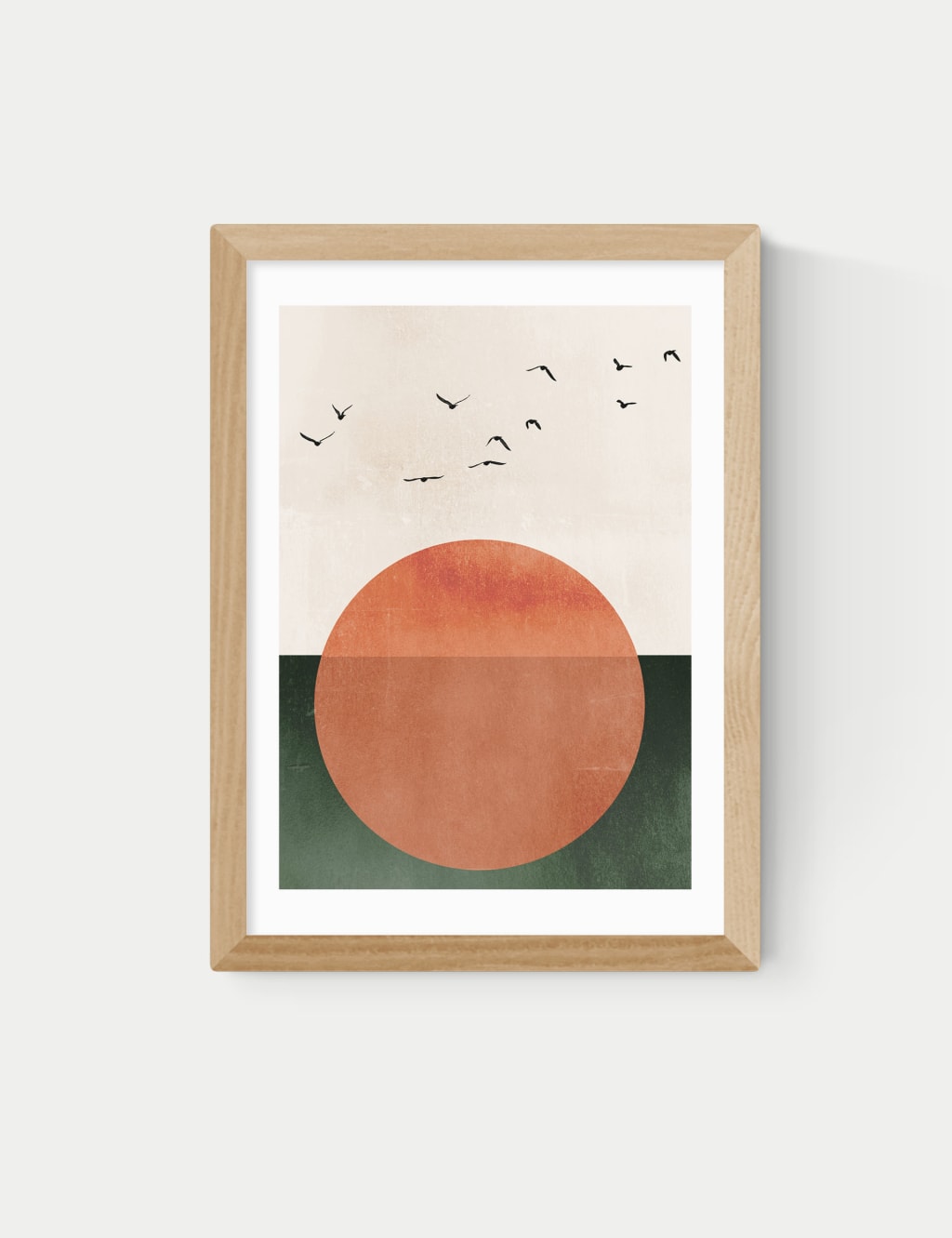 Rising Sun Framed Art