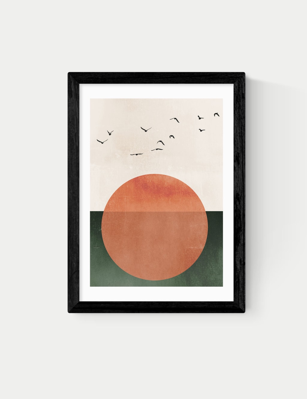 Rising Sun Framed Art